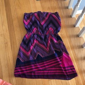 Express Strapless Dress